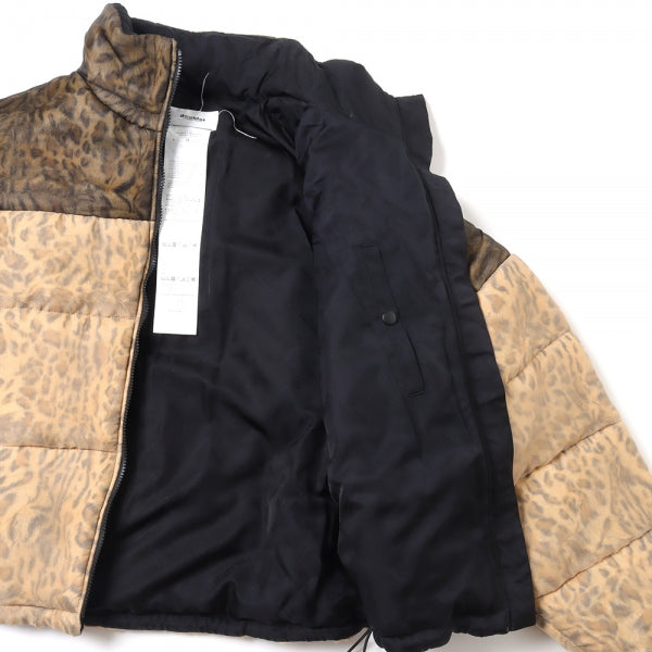 ORGANDIE WRAPPED PUFFER JACKET