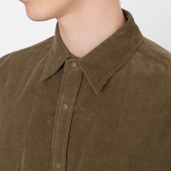 Organic Cotton Corduroy Big Shirt