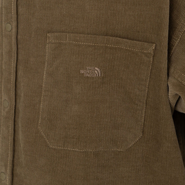 Organic Cotton Corduroy Big Shirt