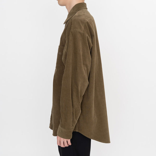 Organic Cotton Corduroy Big Shirt