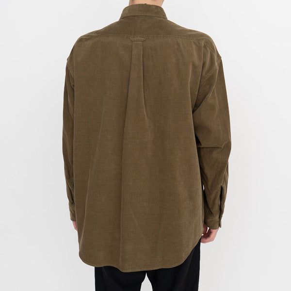 Organic Cotton Corduroy Big Shirt