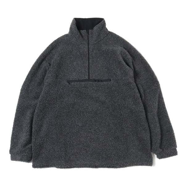 Cashmere Fleece Highneck Pullover