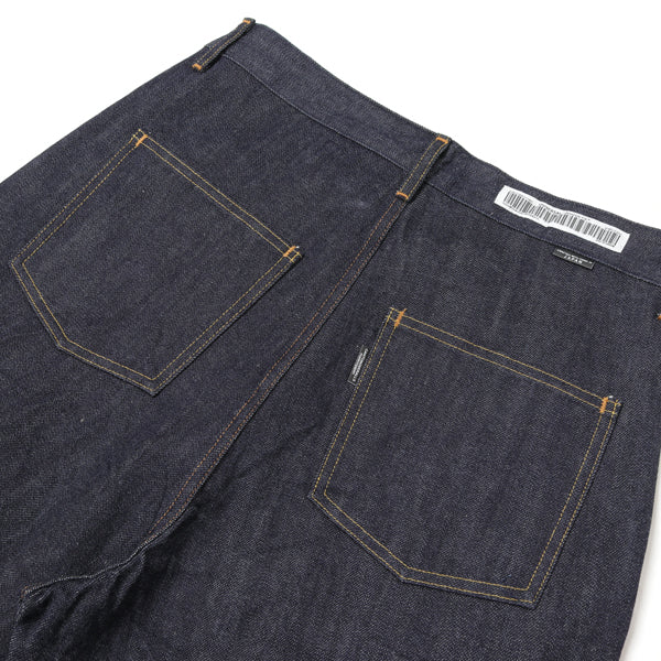 CANTON 5POCKET WIDE TAPERED DENIM PANTS XX