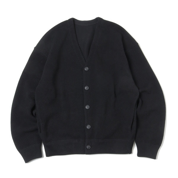 crepuscule(クレプスキュール)Moss stitch V/N cardigan (2403-030 