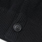 Moss stitch V/N cardigan(BLACK)