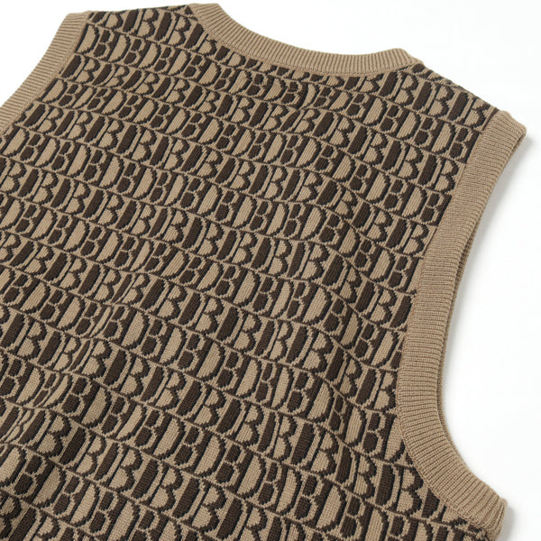 MONOGRAM JQ KNIT VEST