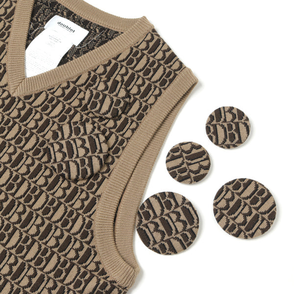 MONOGRAM JQ KNIT VEST