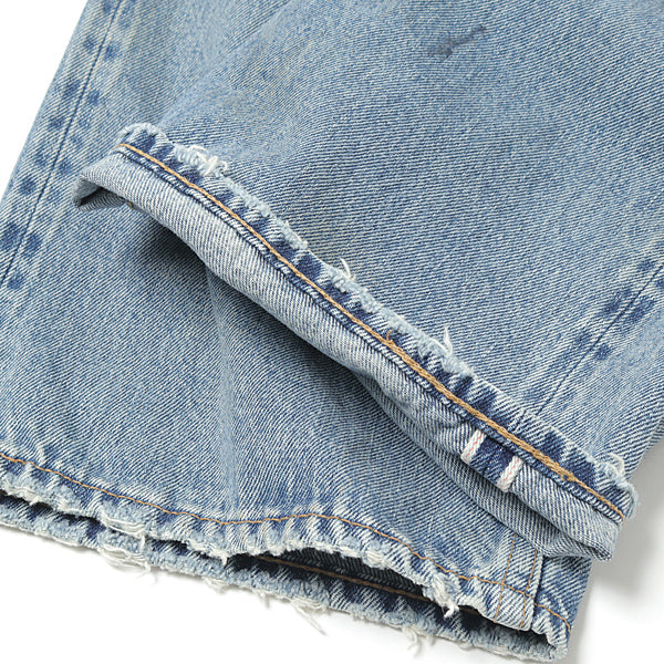 Repair Straight Denim Pants