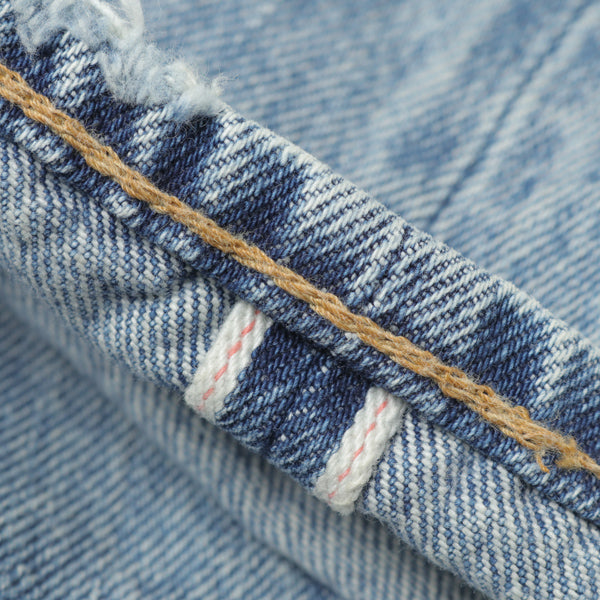Repair Straight Denim Pants
