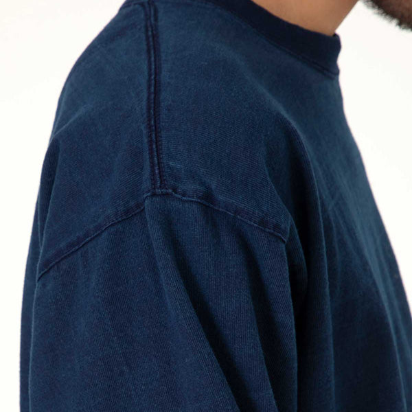 ARTISAN L/S C/N TEE CT HEAVYWEIGHT JERSEY IND DYED