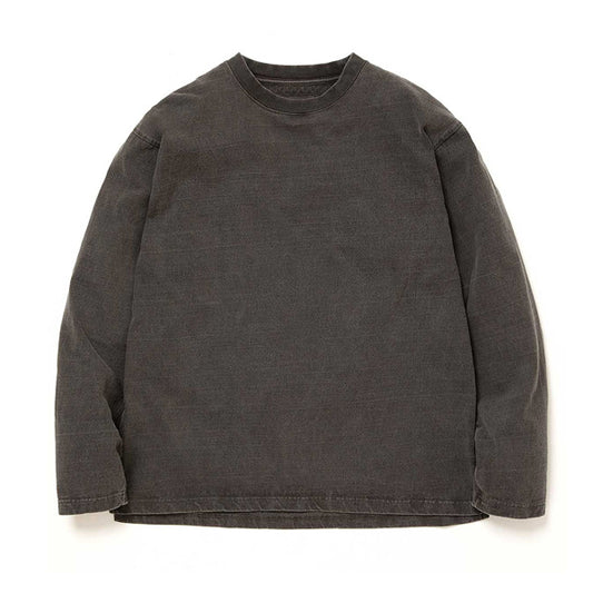 ARTISAN L/S C/N TEE CT HEAVYWEIGHT JERSEY CHA DYED