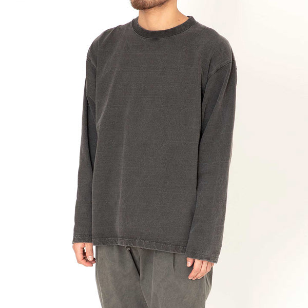 ARTISAN L/S C/N TEE CT HEAVYWEIGHT JERSEY CHA DYED