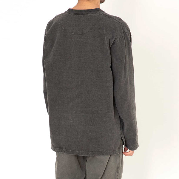 ARTISAN L/S C/N TEE CT HEAVYWEIGHT JERSEY CHA DYED