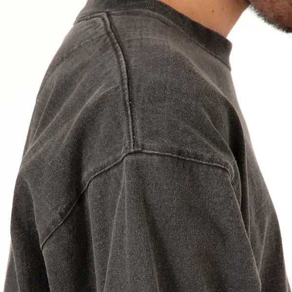 ARTISAN L/S C/N TEE CT HEAVYWEIGHT JERSEY CHA DYED