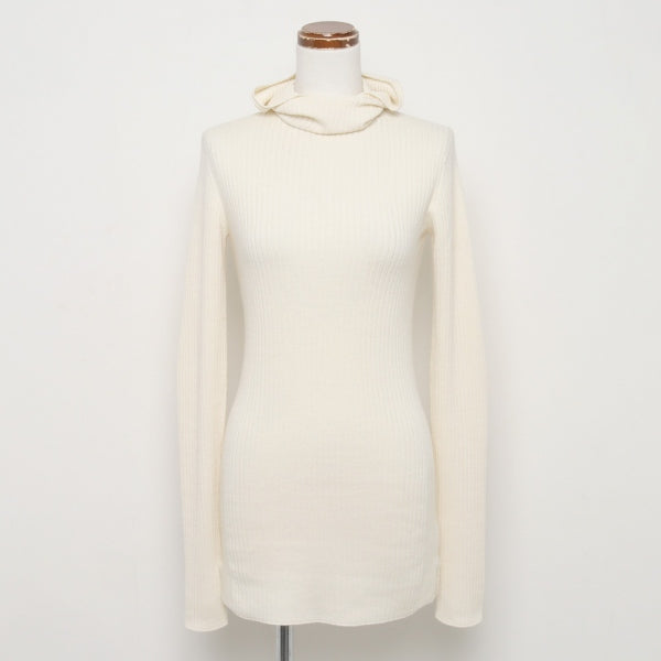 WHOLE GARMENT RIB KNIT HOODY