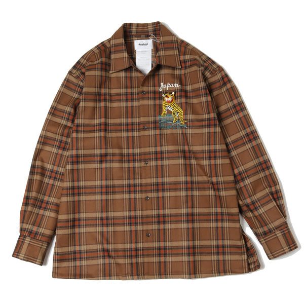 PUPPET ANIMAL EMBROIDERY CHECK SHIRT