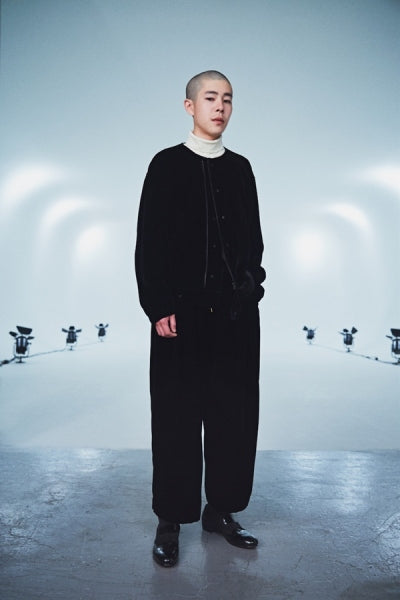 VELVET WIDE PANTS