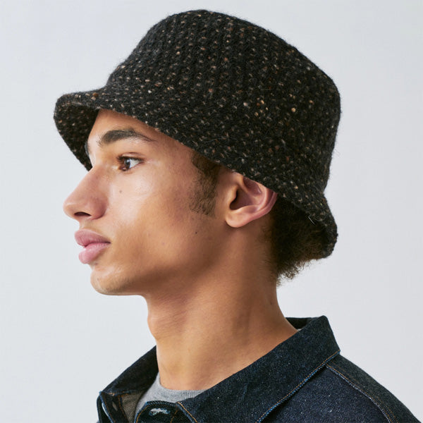 Homespun Tweed Bucket Hat