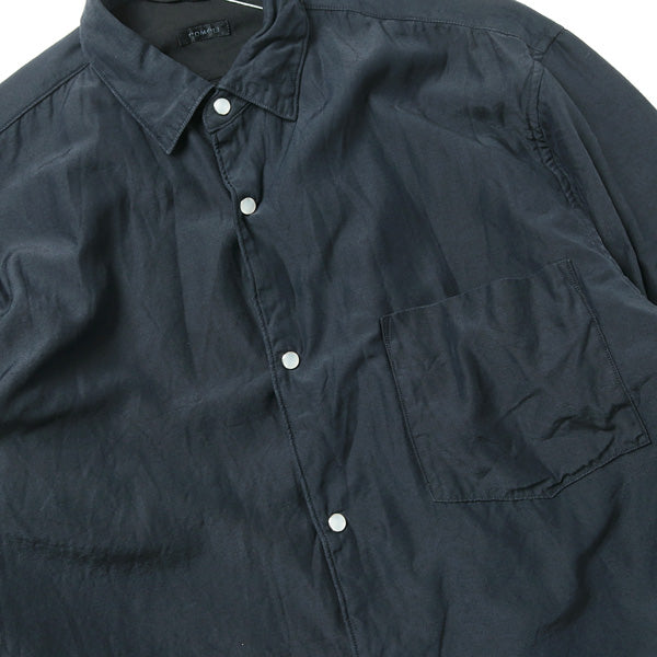 【19AW】comoli ナイロンシルク中綿 シャツジャケット サイズ 3