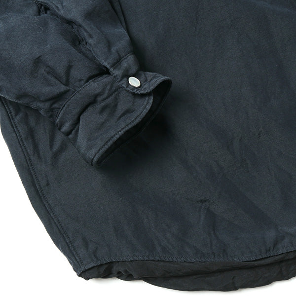 comoli ナイロンシルク中綿シャツジャケット　サイズ1　未使用タグ付き新品
