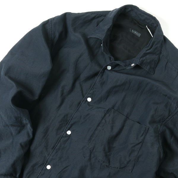 COMOLI ナイロンシルク中綿 シャツジャケット size3