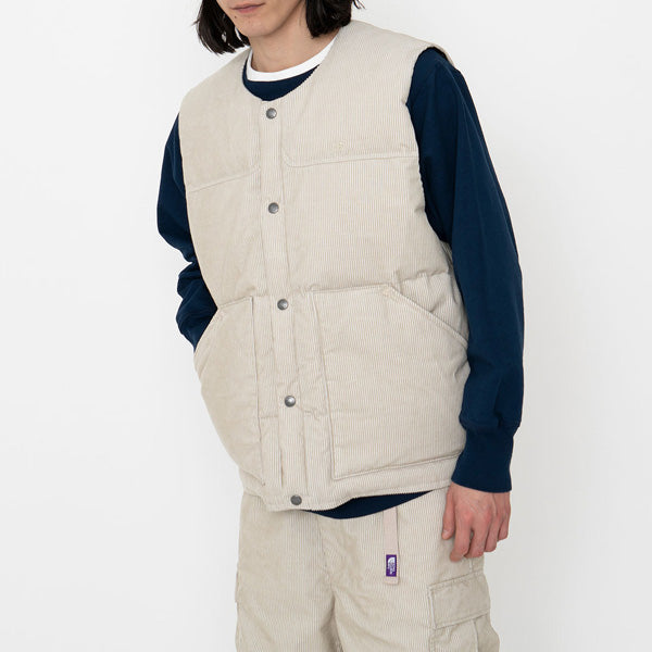 Corduroy Down Vest