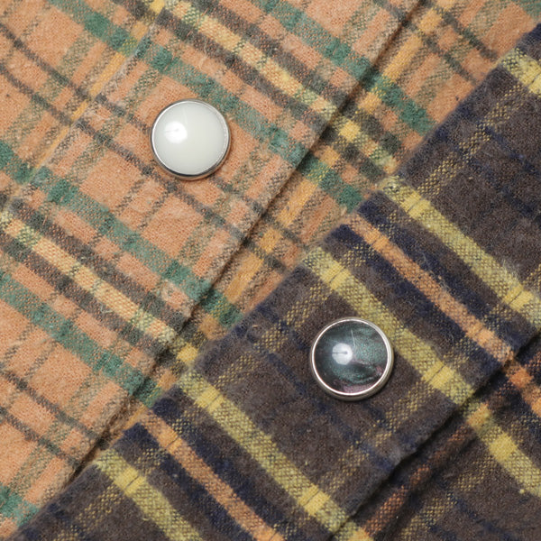 SILK COTTON BRUSHED FLANNEL SHIRTS