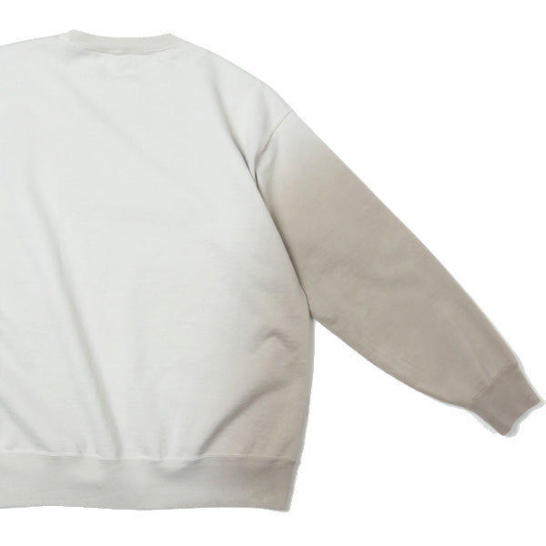 ORGANIC COTTON COMPACT GRADATION DYED SWEAT P/O