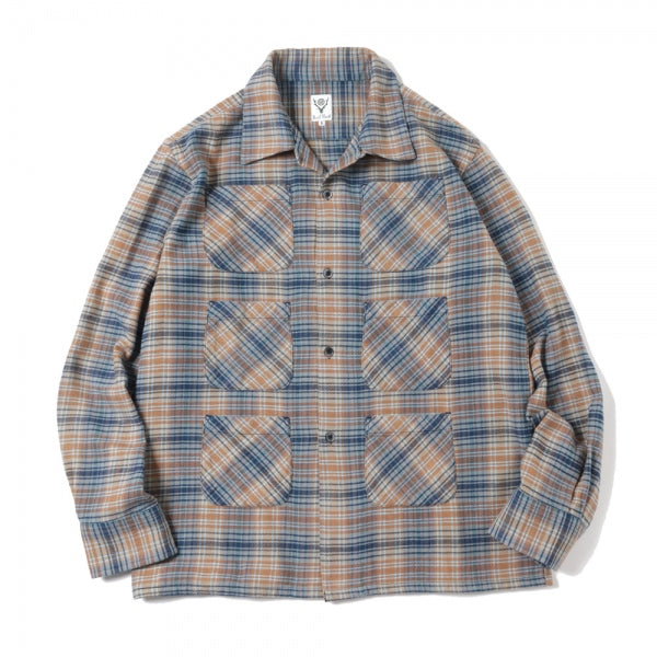 6 Pocket Shirt - Twill Plaid