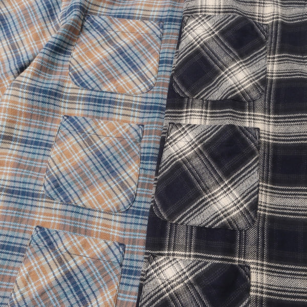 6 Pocket Shirt - Twill Plaid
