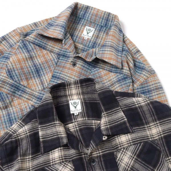 6 Pocket Shirt - Twill Plaid