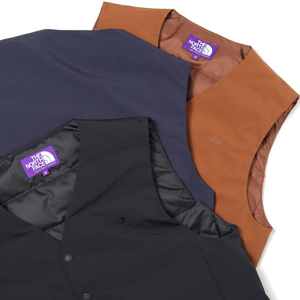 THE NORTH FACE ノースフェイス ND2860N PURPLE LABEL パープルレーベル DOWN VEST ダウン ベスト ダークネイビー系 M