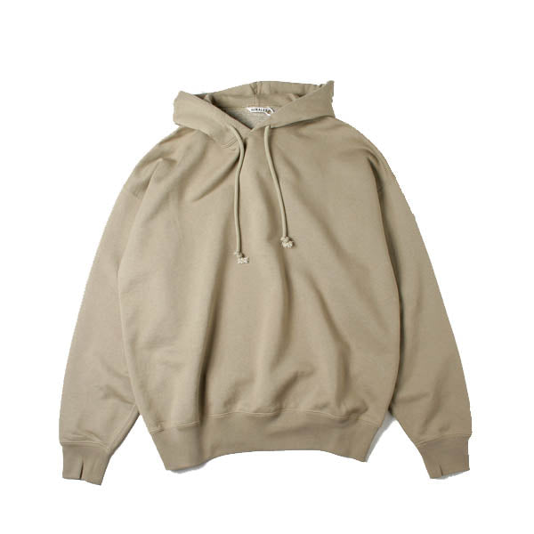 BACK WOOL SWEAT BIG PARKA