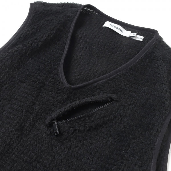 nonnative  ALPINIST VEST POLY FLEECE 1 黒