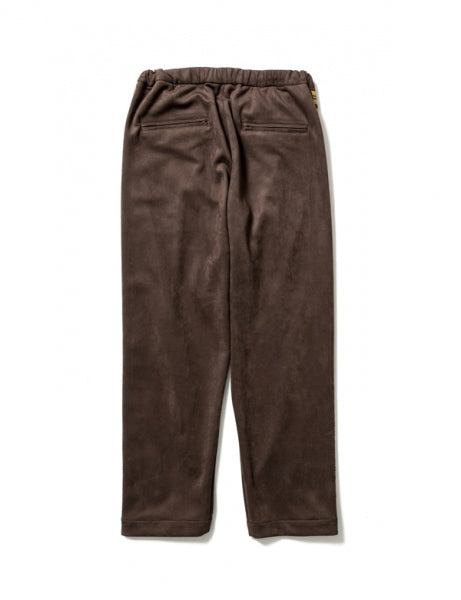 SYNTHETIC SUEDE TRACK PANTS