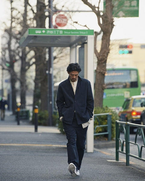 OPEN COLLAR L/S SHIRT