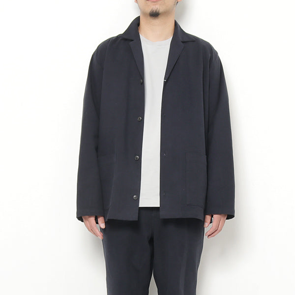 OPEN COLLAR L/S SHIRT