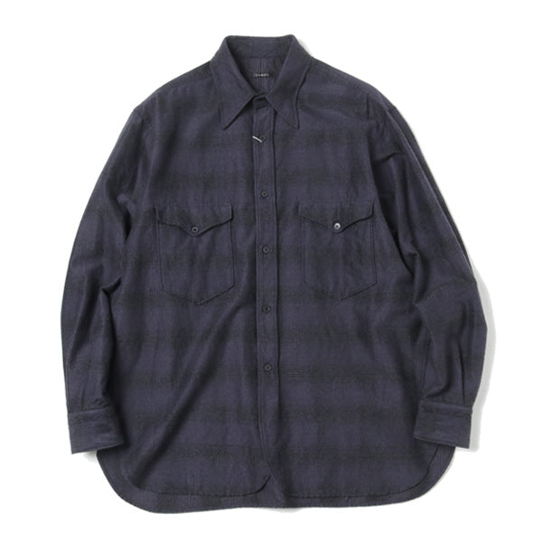 ウールシルク ワークシャツ (U03-02010) | COMOLI / シャツ (MEN 