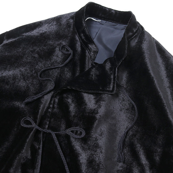 【タグ付き未使用品】絹100％　スタンドカラー　ジャケット