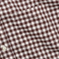 gingham check B.D shirt