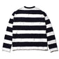 Bold Denim Border Crew neck Pullover