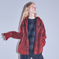 Bold Denim Border Crew neck Pullover