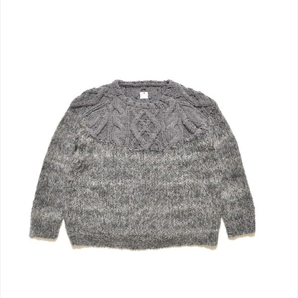 MOHAIR + FISHERMAN KNIT