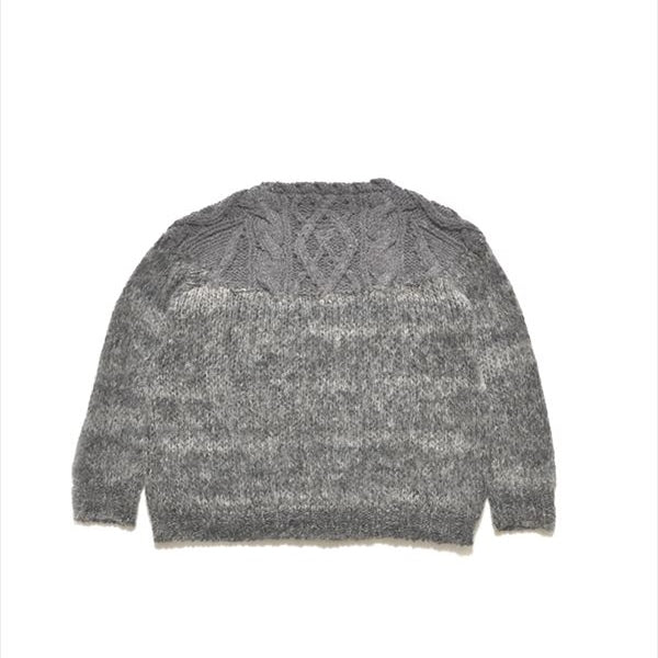 MOHAIR + FISHERMAN KNIT