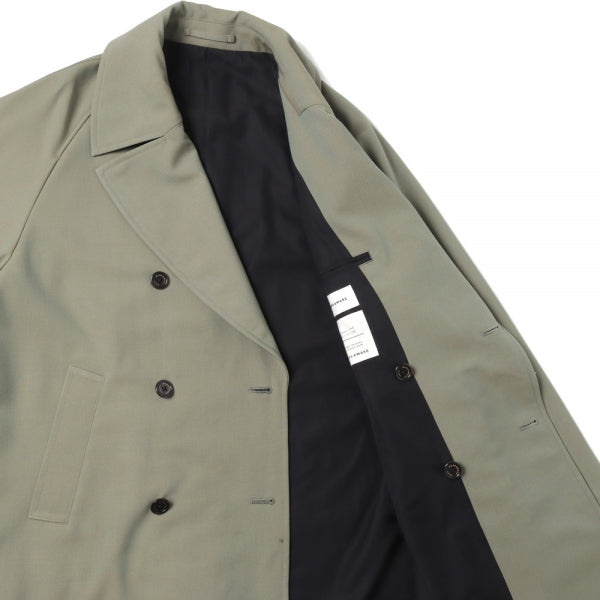 TRENCH COAT ORGANIC WOOL SURVIVAL CLOTH