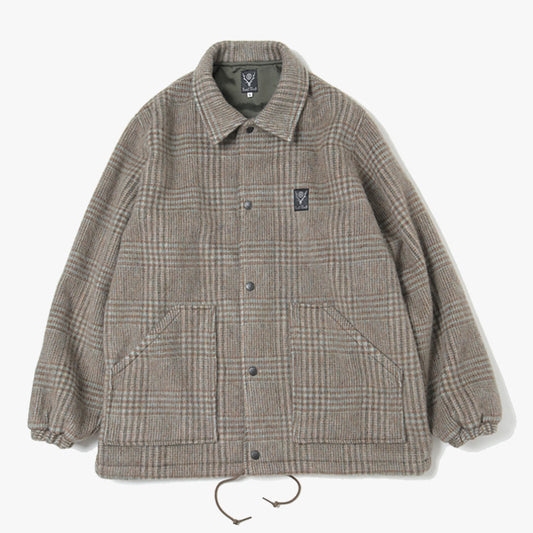 Coach Jacket - W/N/M/A Shaggy Plaid