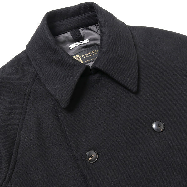 DOUBLE-BREASTED COAT - MANTECO ITALY -