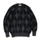 Argyle Mohair Sweater