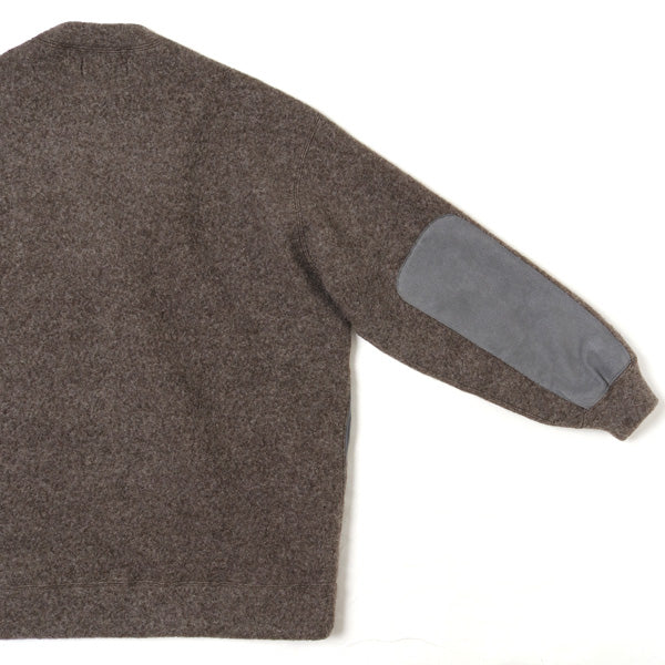 CREW NECK WOOL SHEEP PILE