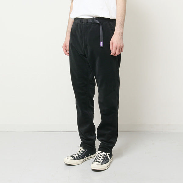 The north face purple shop label polyester serge field pants
